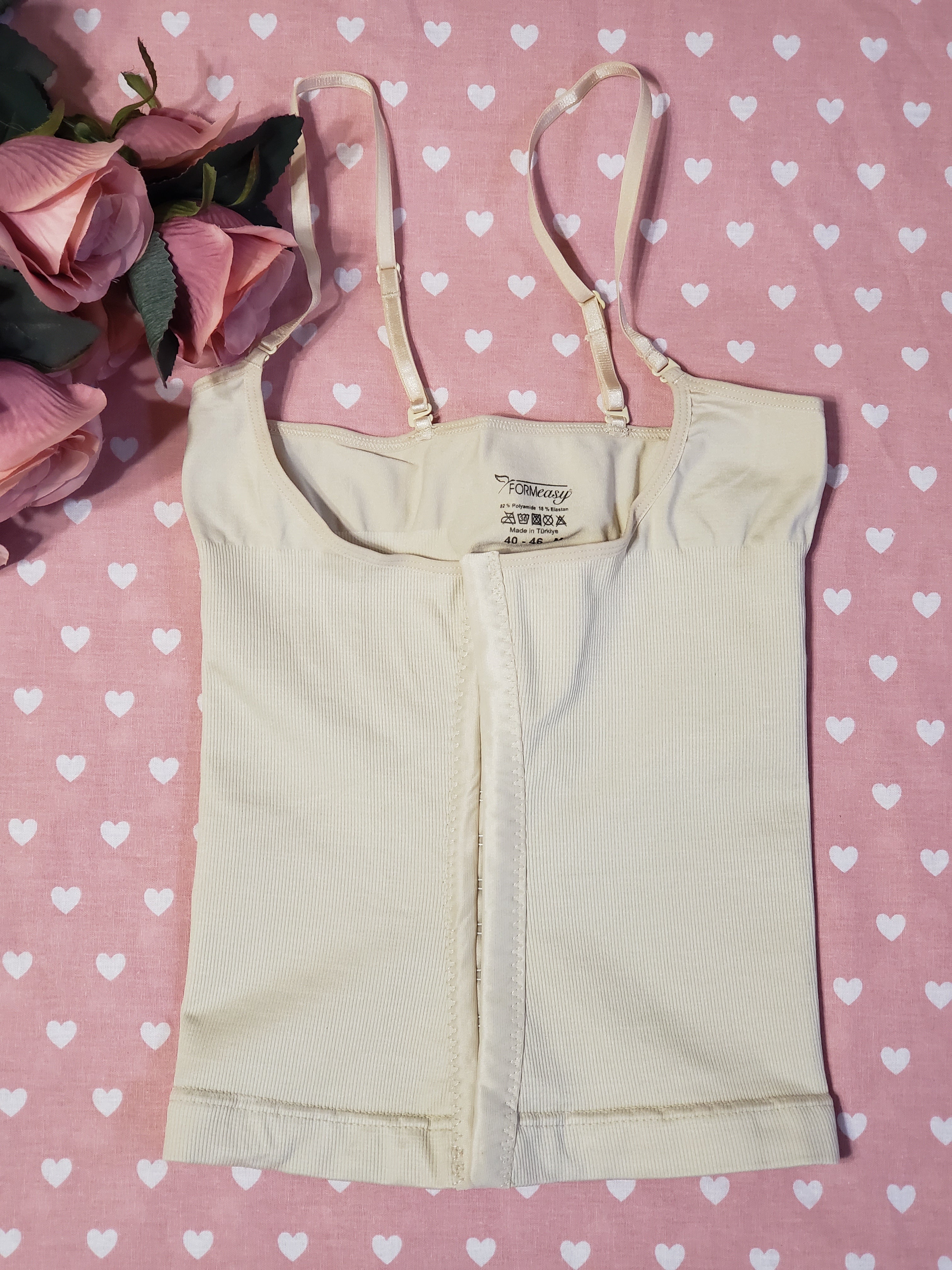 Halb-Korsage mit Silikonstreifen Anti-Slide® (2120) Atmungsaktive Schwarz