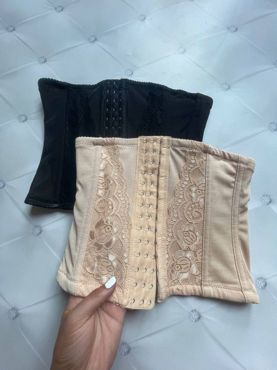 Spitzen-Korsett (5112) Schwarz