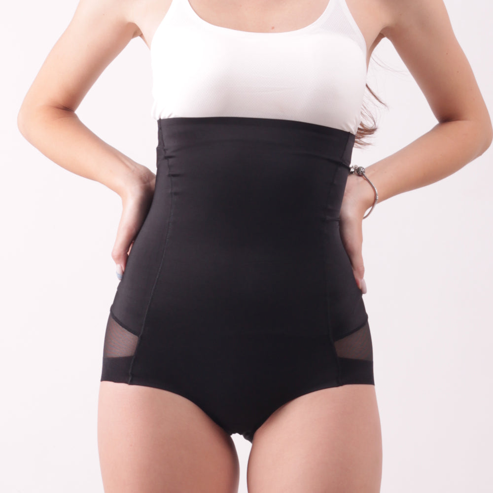 Formende Mesh-Slips (2111) Schwarz