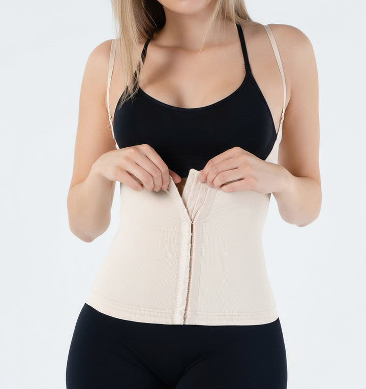 Halb-Korsage mit Silikonstreifen Anti-Slide® (2120) Atmungsaktive Beige