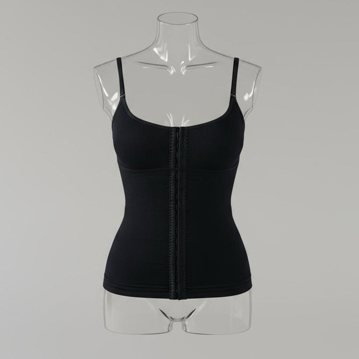 Halb-Korsage mit Silikonstreifen Anti-Slide® (2120) Atmungsaktive Schwarz