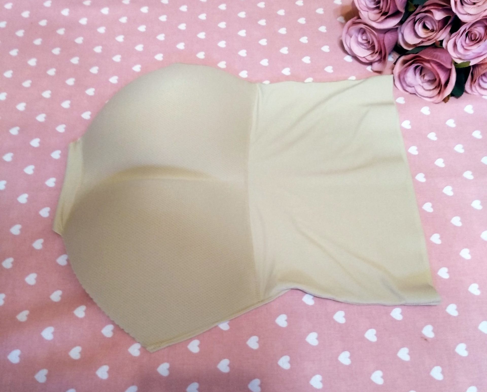 Push-Up Shaping Slips mit hoher Taille und Perforation (3105) Schwarz