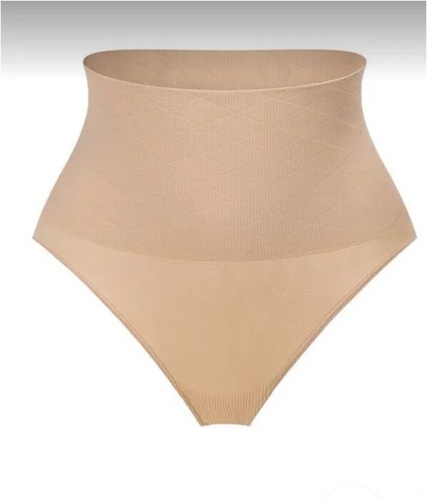 Formende Stringslips mit hoher Taille (4104) Schwarz