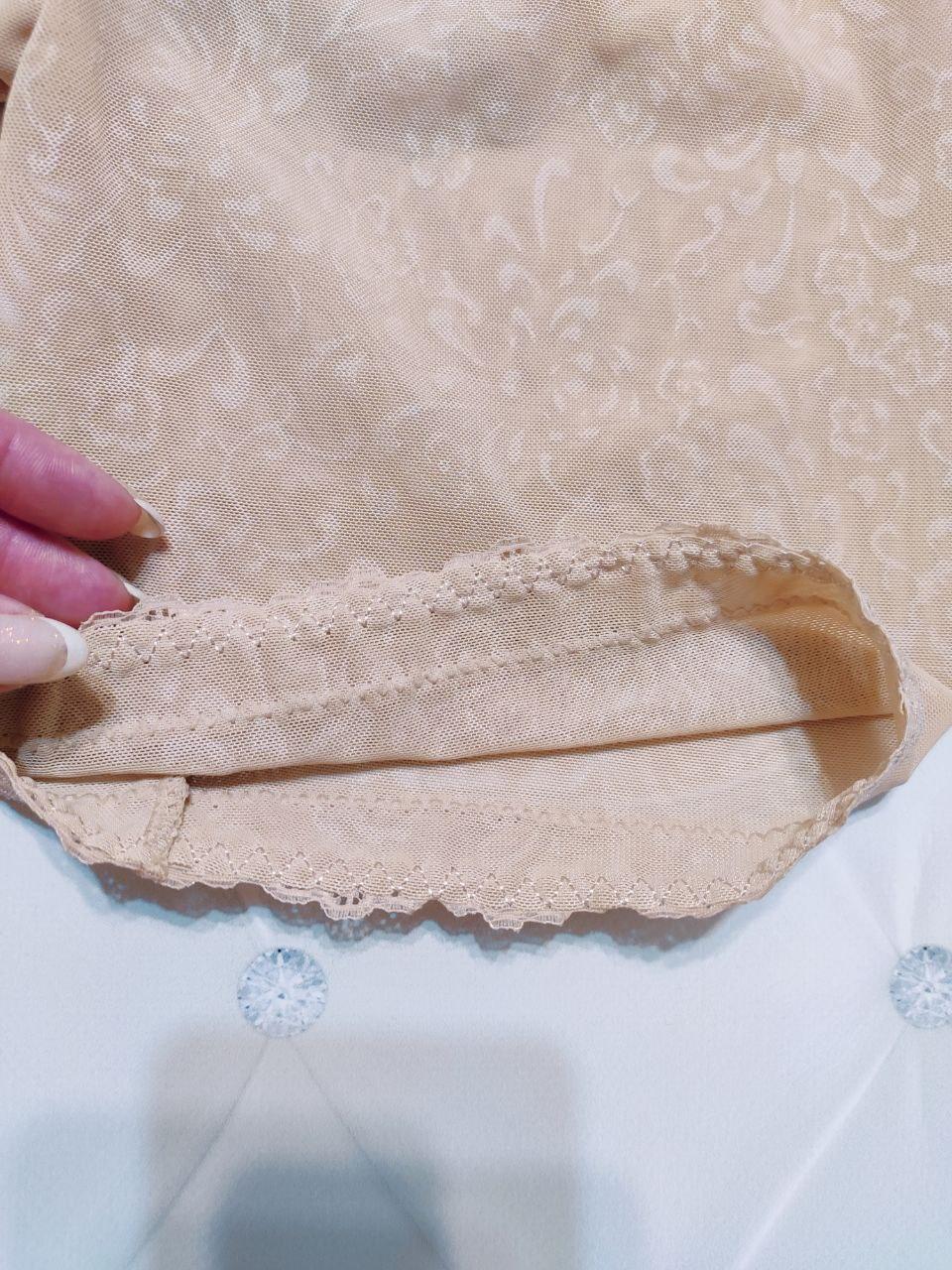 Hohe formende Spitzen-Panty mit Shaping-Effekt (2131) Schwarz