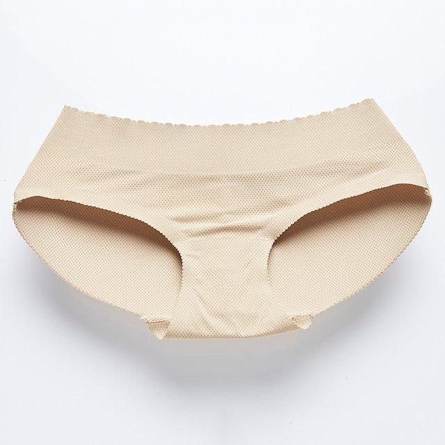 Push-Up Slips mit Perforation und extra Hebeeffekt (3111) Beige