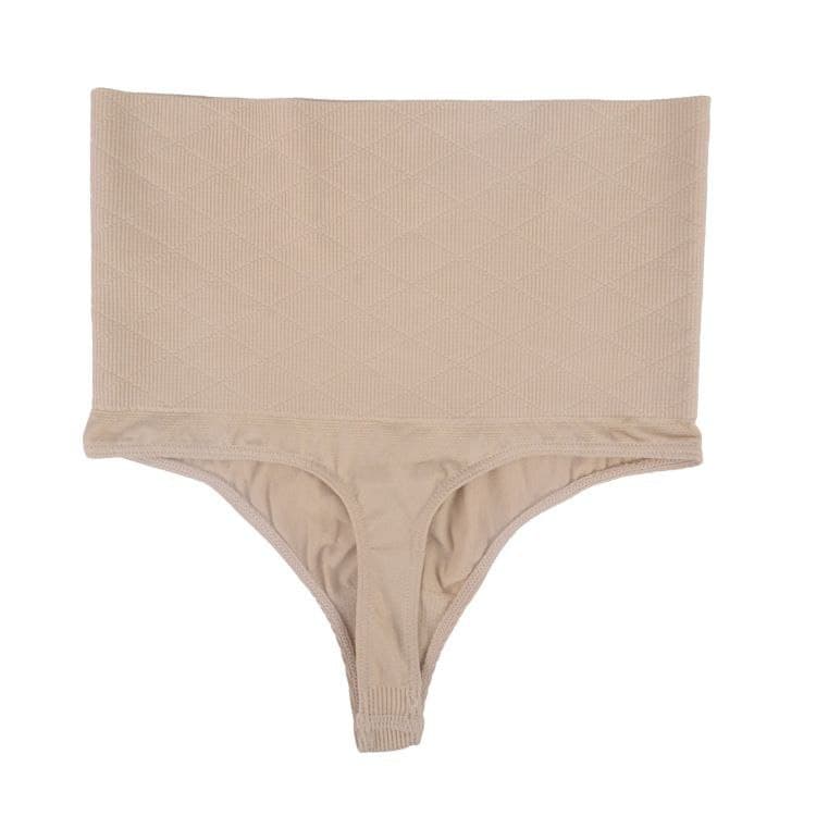 Formende Stringslips mit hoher Taille (4104) Schwarz