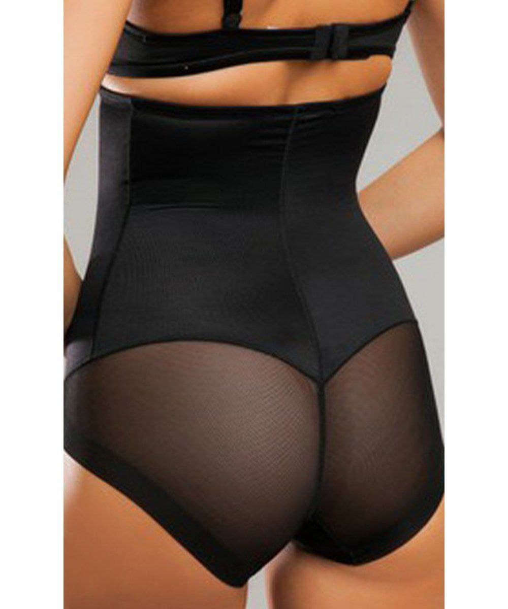 Formende Mesh-Slips (2111) Schwarz
