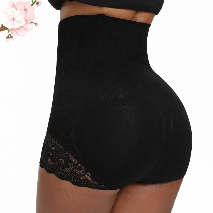 Formende High-Waist-Panty / Bauchweg-Miederhose (2139) Schwarz