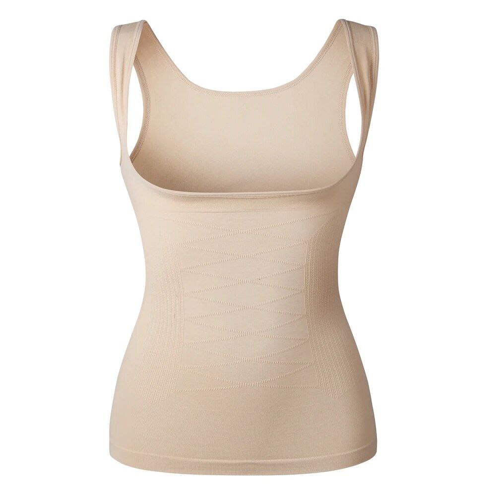 Formendes Halbkorsett – Kompressions-Tanktop (5124) Schwarz