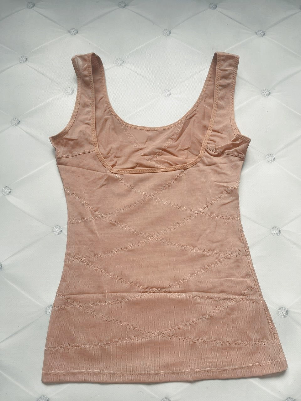 Damen Shaping-Tanktop – Dünne Halb-Korsage unter der Brust (5123) Schwarz