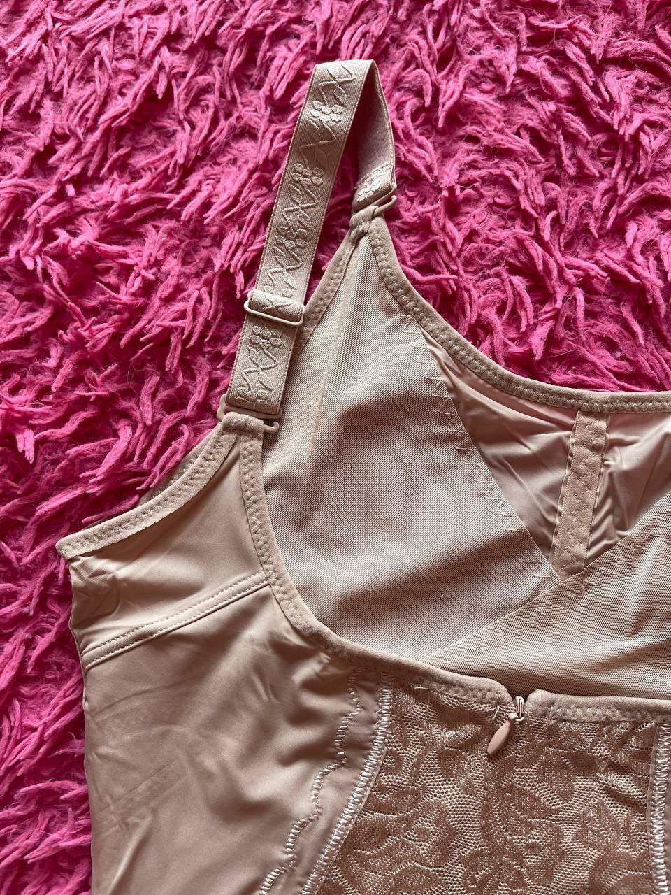 Formende Mieder mit Reißverschluss (2156) Beige