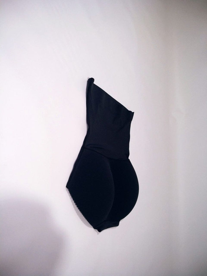 Push-Up Shaping Slips mit hoher Taille und Perforation (3105) Schwarz